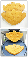 Machines à gaufres en forme d'animaux pour petites entreprises, moule personnalisé, machine à gaufres dessin animé singe