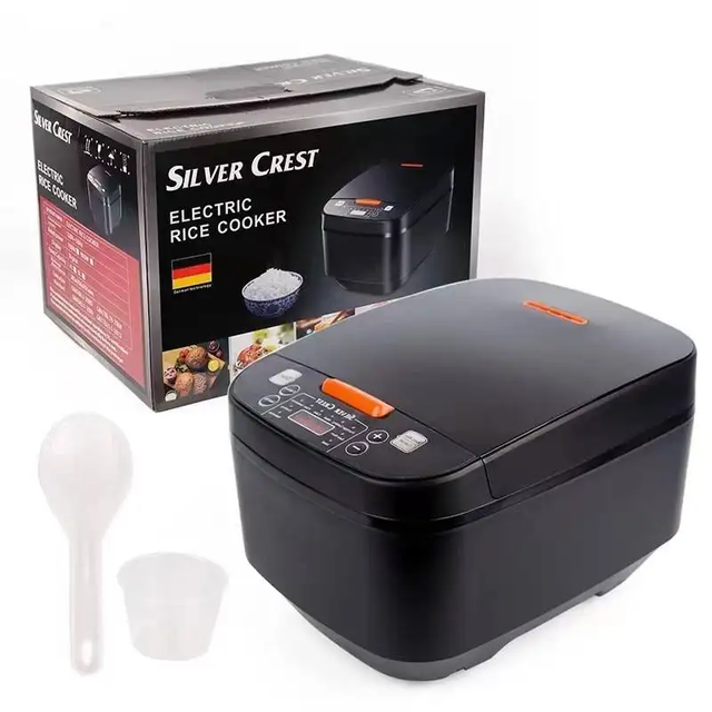 Silver Crest 5.1-6L Automatic Smart Digital Touch LCD Multi Non-Stick Household & Outdoor Electric Rice Cooker