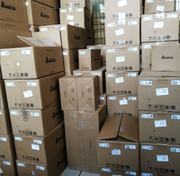 Delta Series 230V Single Phase Sensorless Vector Control VFD Frequency Drive dengan Filter EMC 0.2-2.2kW Perlindungan IP20