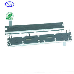 Yuwah โพเทนชิโอมิเตอร์แบบสไลด์10พิน10K ขนาด60มม. 10K สำหรับ SC6082GH RA6046F และเสียง - Product Image 5