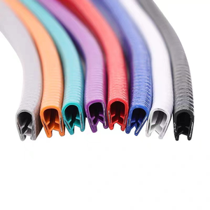 High Quality U Shaped Auto <strong>Decorative</strong> <strong>Sealing</strong> <strong>Strip</strong> with Embedded Steel <strong>Strip</strong> for Car <strong>Door</strong> Body Edge Protection Trim - Product Image 1