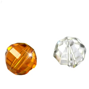 Lot de 50 perles synthétiques en cristal facetté, forme de pastèque irrégulière, multicolores, pour la fabrication de bijoux et boucles d'oreilles DIY - Product Image 6