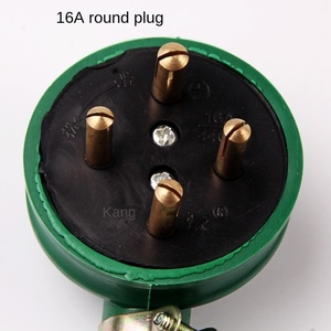 Goma suave 380V enchufe trifásico de cuatro cables 16A enchufe industrial enchufe de 4 pies enchufe de 4 pines - Product Image 6