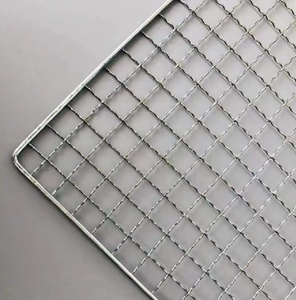 Malla de alambre de acero inoxidable 316 con acabado galvanizado, perforada con orificios cuadrados, para cercas soldadas, horno de cocción y barbacoa - Product Image 3