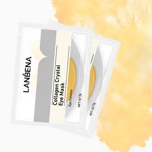 LANBENA-mascarilla de colágeno para ojos, oro de 24 quilates, reafirmante, para piel, venta al por mayor