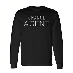 Camiseta de manga larga Change Agent, camiseta inspiradora y motivacional - Product Image 2