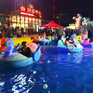 Parque al aire libre Atracciones acuáticas Paseos Cisne brillante Barco <span class=keywords><strong>de</strong></span> manivela, Barco <span class=keywords><strong>de</strong></span> juguete eléctrico para niños Fuente <span class=keywords><strong>de</strong></span> fábrica a <span class=keywords><strong>la</strong></span> venta - Product Image 2