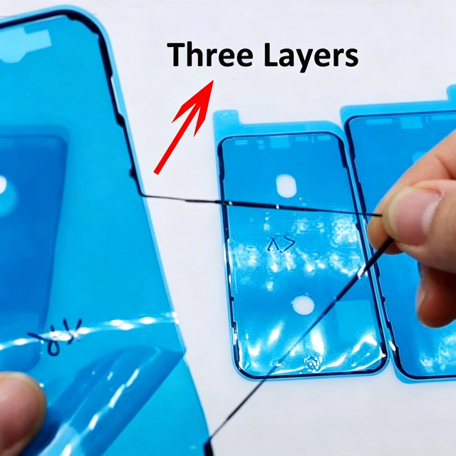 1:1 Ori Frame Adhesive Replacement Waterproof Seal Sticker Tape For iPhone 17 Pro Max 16 15 14 13 12 11 XS LCD Display Repair