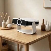 Projecteur 500 pouces 1080P avec autofocus, Android 14, pour la maison et l'extérieur, dernier modèle, processeur AllwinnerH723, 180° °   Projecteur à décodage 4K rotatif