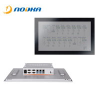 Pc industriel tout-en-un de 21.5 pouces, ordinateur tactile inter core i3 i5 i7, processeur, écran tactile, pc industriel