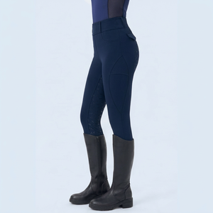 Women's High-Waisted Full Seat Silicone Grip <b>Equestrian</b> Riding Breeches / Horse Riding <b>Leggings</b> Tights - Product Image 4