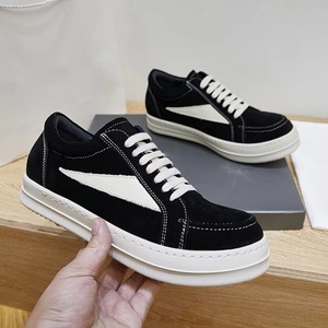 Zapatillas Deportivas Unisex de Piel Genuina, de Caña Baja, con Cordones, Transpirables, Casuales, de Alta Calidad, Marca de Diseño de Lujo - Product Image 2
