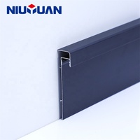 Plinthe en aluminium sur mesure NIUYUAN pour la décoration de la maison
