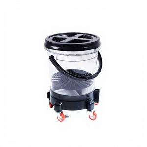 Seau de lavage auto transparent ultra-clair en plastique 18L - Product Image 6