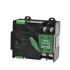 FEEO FNTS-125 2 Phase Generator Manual Electrical Changeover Switch 2P 125A ATS 400V Automatic Transfer Switch Changeover