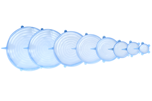 Tái Sử Dụng Con Dấu Căng Bao Gồm Nắp Tapas De Silicon Có Thể Điều Chỉnh Giữ Tươi Cup Cấp Thực Phẩm Linh Hoạt Silicone Nắp - Product Image 6