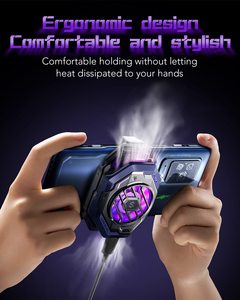 Enfriador de Celular Silencioso para Juegos, <span class=keywords><strong>Black</strong></span> <span class=keywords><strong>Shark</strong></span> Fun Cooler <span class=keywords><strong>3Pro</strong></span>, Radiador para Teléfono Móvil con Ventilador - Product Image 5