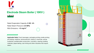 Ketel uap elektroda efisiensi tinggi 10KV industri untuk sistem pemanas - Product Image 4
