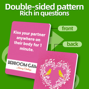 New Design Custom Couple Conversation Game Cards with Premium Thick Paper for Adult Party, Date Night &amp; Social <strong>Gathering</strong> - Product Image 5