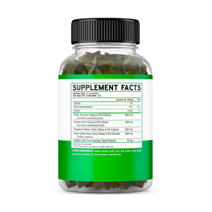 Gummies Thermo Brûle-Graisses au Thé Vert de Bonne Qualité pour la Perte de Poids, 60 Gummies, <span class=keywords><strong>1020</strong></span> mg, Favorisent le Métabolisme et Apportent de l'Énergie - Product Image 6