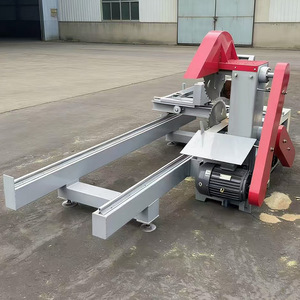 Sega a Carro Scorrevole Industriale per Legname Pesante <span class=keywords><strong>con</strong></span> Doppie Lame per Taglio di <span class=keywords><strong>Tronchi</strong></span> Rotondi e Linea di Produzione per Segherie - Product Image 5