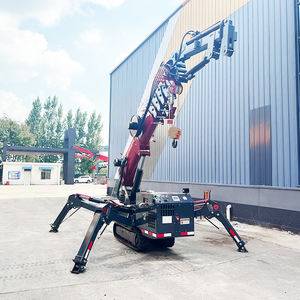 톤리타 크레인 3 톤 2 톤 <span class=keywords><strong>5</strong></span> 톤 4 톤 원격 제어 소형 크롤러 미니 유리 유인 바구니 스파이더 크레인 유럽 Wirh 플라이 지브 - Product Image 3