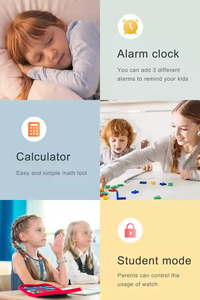 K26 Niños Smart Watch IP67 WIFI LBS GPS Tarjeta SIM 700mAh 1,83 pulgadas Videollamada GPS Tracker Chat de voz Deportes Smartwatch - Product Image 5