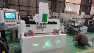 Máy đục lỗ cửa sổ và cửa nhôm Máy khoan CNC để làm cửa sổ Máy khoan thép nhôm Profie - Product Image 5