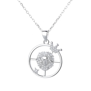 925 Sterling Silver Zodiac Signs Symbol Horoscop <strong>Gemini</strong> Pendant Chain <strong>Necklace</strong> - Product Image 6