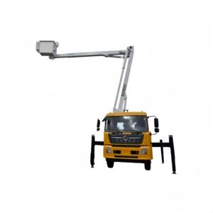 Plateforme de travail aérien isolée pour travaux en hauteur avec électricité, travaux sur lignes sous tension 35KV, véhicule aérien isolé pour lignes sous tension 45KV - Product Image 5