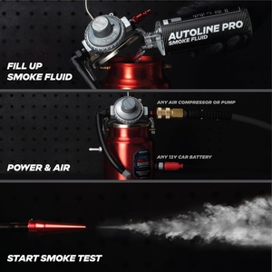 <span class=keywords><strong>AutoLine</strong></span> Pro EVAP Machine à fumée haute capacité pour détection <span class=keywords><strong>de</strong></span> fuites - Série Atelier Automobile Bobine Céramique Rouge OLIVER - Product Image 2