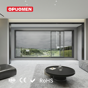 <span class=keywords><strong>Volet</strong></span> vertical motorisé moderne en alliage d'aluminium avec protection anti-insectes, design écologique et durable - Product Image 1