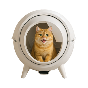 Smart <strong>Automatic</strong> Self-Cleaning Cat Litter <strong>Box</strong> with App Control Large-Sized Fully Enclosed Design Odor Control <strong>for</strong> Multi-Cat Homes - Product Image 1