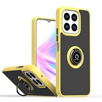 Casing ponsel Matte tahan guncangan, casing belakang hibrida Tpu lembut dengan dudukan cincin magnetik untuk Honor 300 300Pro 300 Ultra 400Pro X6C