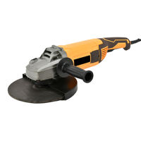 Meuleuse d'angle professionnelle filaire 3000W pour découpe de métal et polissage, disques de 230mm, haute puissance, qualité industrielle, 220V, meulage à palette