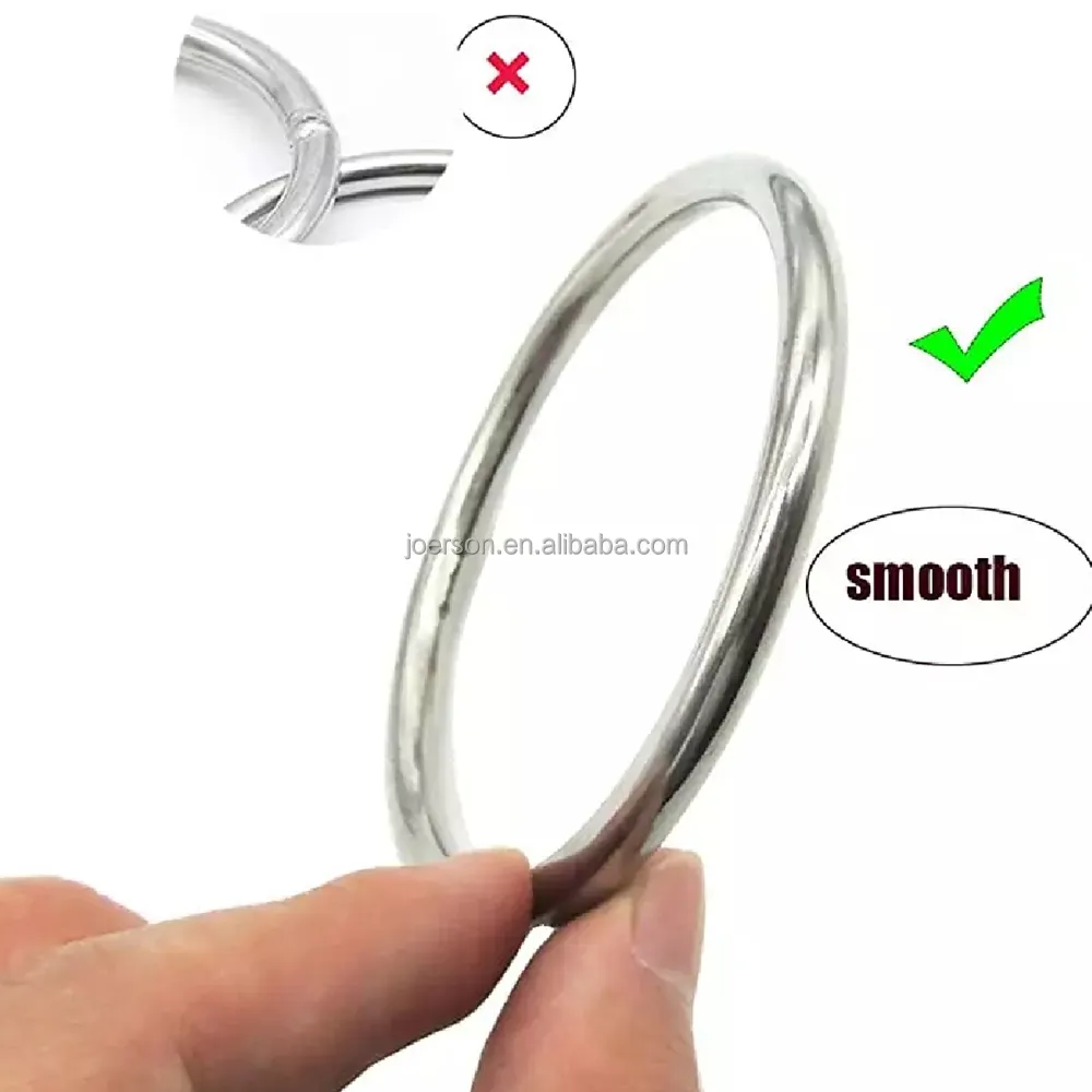 Stainless Steel 316 Welded Round Ring D-Ring