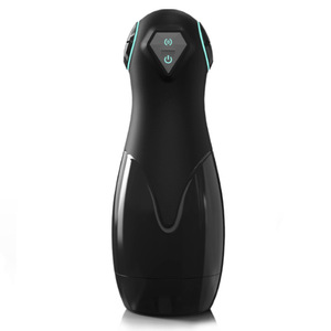 男性用自動吸引カップ 電動真空吸引ブローカップ ペニスエクササイズ器具 伸縮振動エアプレーンカップ - Product Image 4