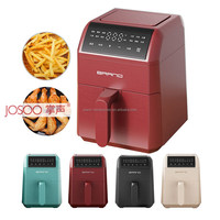 Four à Frire Électrique Numérique 1200W avec Fonction Grille-Pain, 3.1-4.0L, pour Usage Domestique et Hôtelier, Arrêt Automatique, Revêtement Antiadhésif PFA, Chauffage Rapide