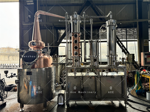 Alambic à colonne en cuivre Ace 500L pour la distillation d'alcools, d'éthanol et de spiritueux - Product Image 5