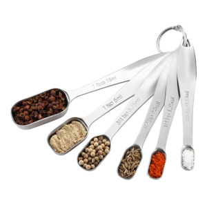 Muỗng Đo Bằng Thép Không Gỉ 6 Chiếc - Product Image 5