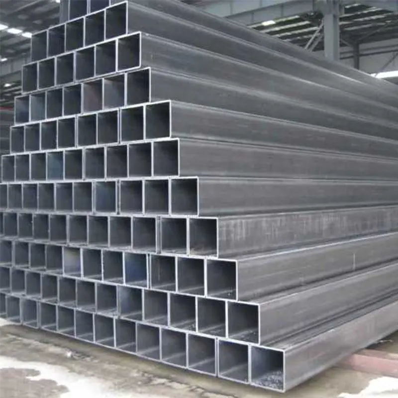 20x20 30x30 50x50 kare ERW kaynaklı düşük karbonlu GI boru ön galvanizli yuvarlak çelik boru ASTM A53 SCH 40 sınıf B