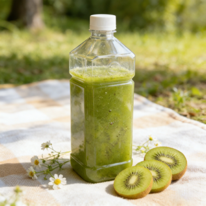 Botella Cuadrada de Plástico <span class=keywords><strong>PET</strong></span> para Bebidas, Aceite Comestible, Alcohol, Jabón Líquido y Agua Mineral con Tapa de Rosca - Product Image 5