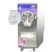 Machine à glaces artisanales italiennes à vente chaude, 48 L/H, congélateur à glaces, machine à glaces dures, congélateur continu