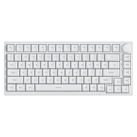 Clavier mécanique de jeu AJAZZ AK820 RGB, disposition 75 %, ergonomique, ambidextre, structure d'espacement, USB-C, plastique, pour ordinateur de bureau, nouveau produit
