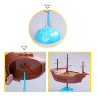 Jeu de plateau éducatif en bateau pour enfants, jeu de société, d'équilibre, amusant, adapté aux enfants