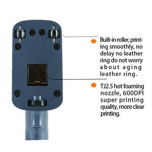 เครื่องพิมพ์อิงค์เจ็ทมือถือกล่องบรรจุภัณฑ์ด้านนอกปืนอิงค์เจ็ทเครื่องพิมพ์วันที่พิมพ์รหัสชุดกล่องอิงค์เจ็ท - Product Image 4