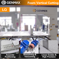 Machine de découpe verticale de mousse de haute précision pour usine, découpeuse industrielle d'éponges, pour la découpe de feuilles et la fabrication de tampons à récurer 2026