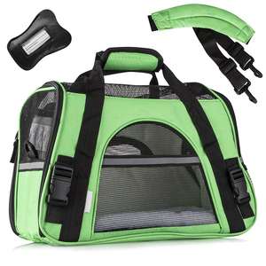 Transporteur pour animaux de compagnie approuvé par les compagnies aériennes Transporteurs souples pour petits chats et chiens de taille moyenne Voyage en <span class=keywords><strong>avion</strong></span> à bord Transportant sous le siège - Product Image 4