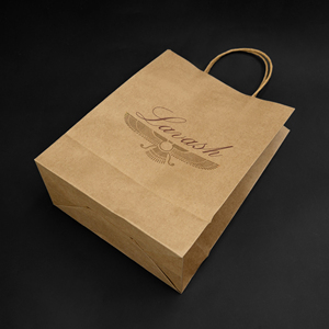 Eco-friendly Recyclable Custom Logo Printed Boutique Paper Shopping <b>Bags</b> <b>Sweet</b> Bread Packaging Kraft <b>Bags</b> for Small Business - Product Image 3