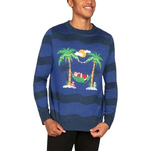 Pullover Custom <strong>Jumpers</strong> Embroidered <strong>Men</strong>' <strong>s</strong> <strong>Christmas</strong> Sweater - Product Image 3